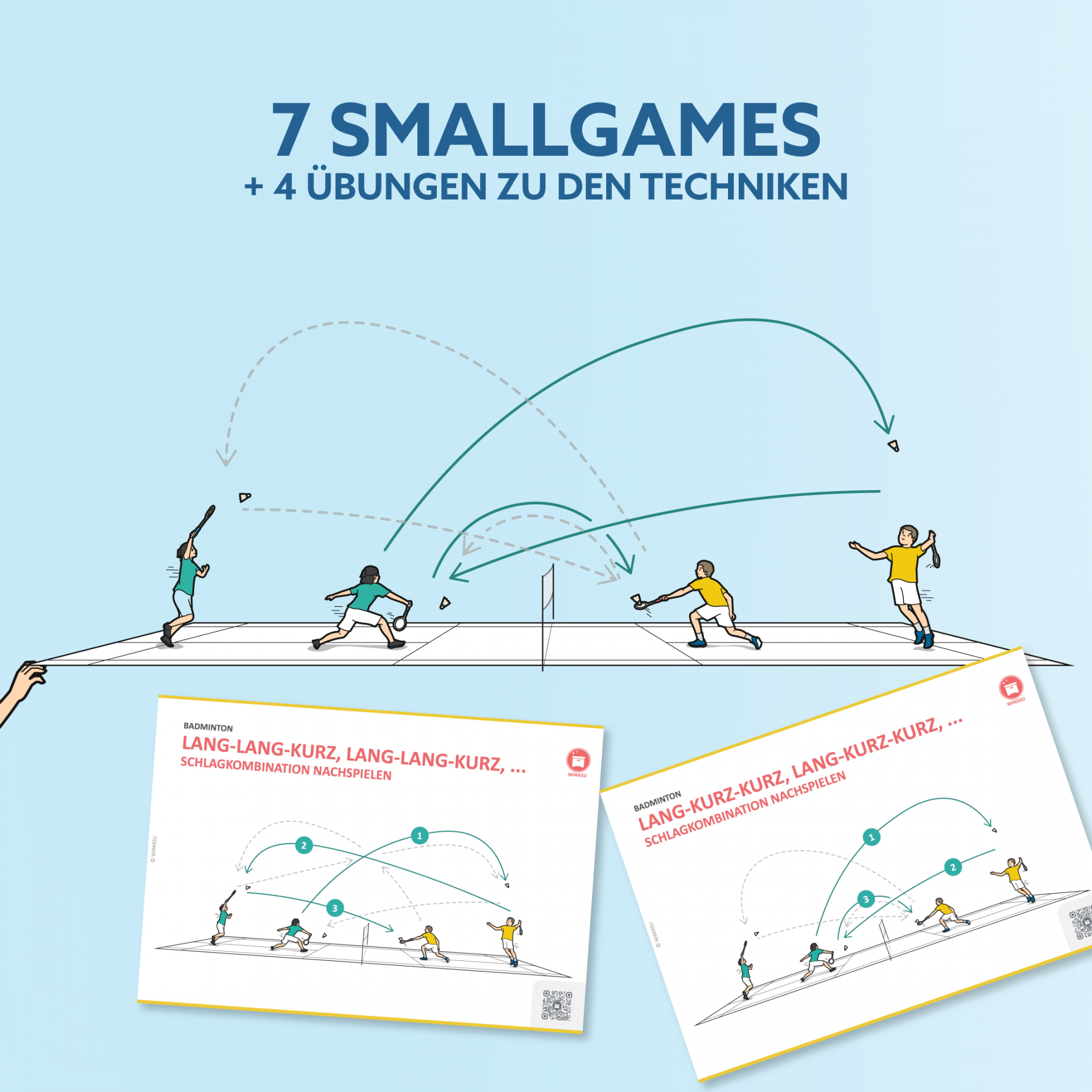 Badminton im Sportunterricht  Unterrichtsmaterial  WIMASU