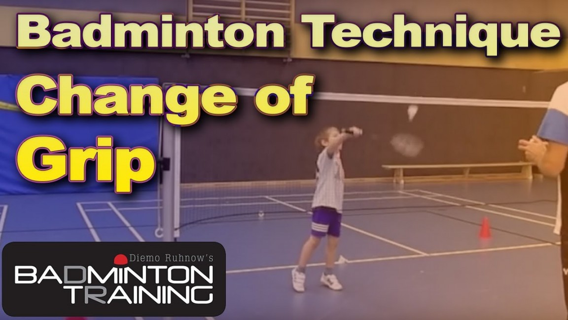Griffwechsel im Badminton - Wichtige Basics im Badminton — Diemo